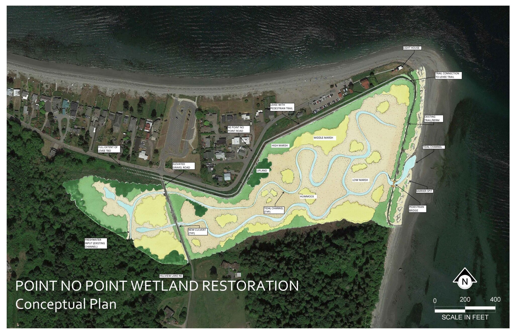 Point No Point Estuary Restoration – Mid Sound Fisheries Enhancement Group